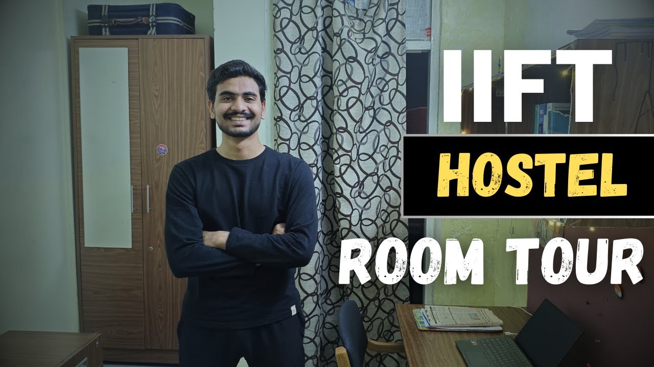 IIFT : Hostel Room Tour || #iift #cat2024 #mba