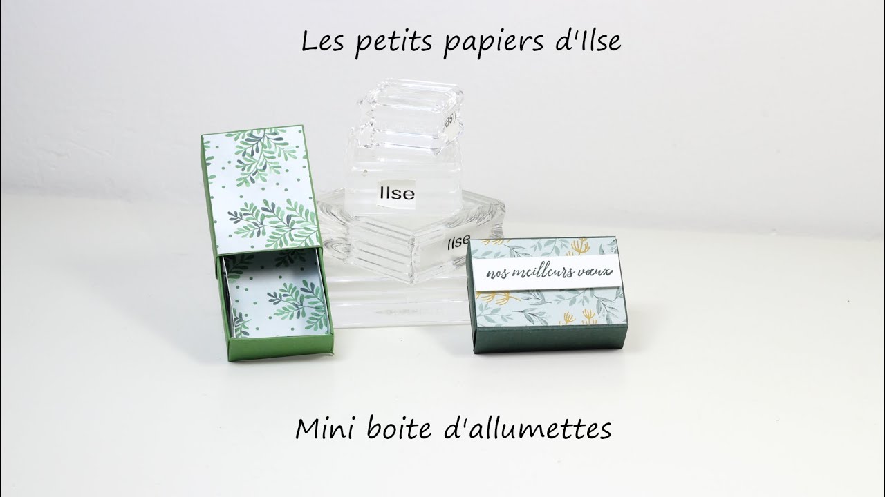 Mini boite d'allumettes