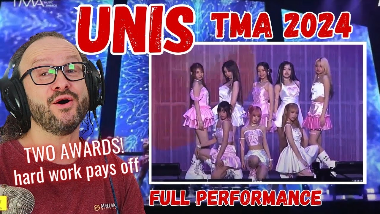 well deserved! UNIS 유니스 Full Performance at TMA 2024 INTRO+SUPERWOMAN+너만몰라 CURIOUS reaction