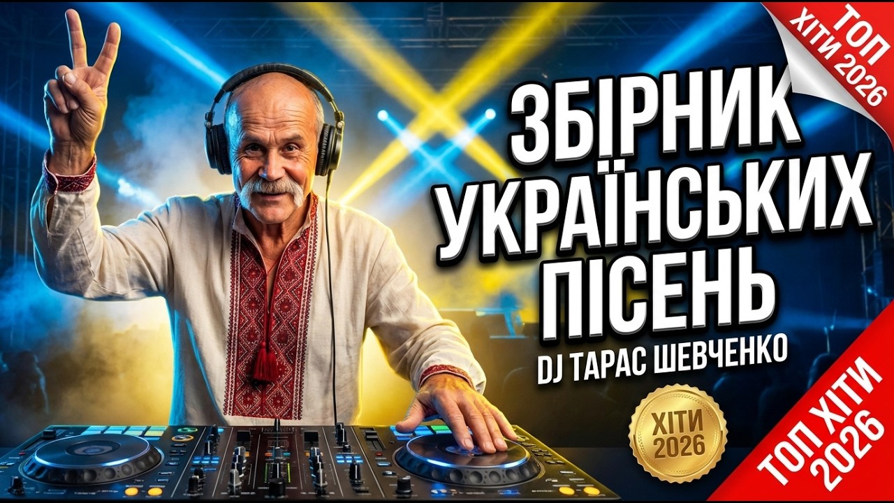 🔥Українські пісні 2026 🔥 Душевні хіти • Збірник 1 година музики | DJ ТАРАС ШЕВЧЕНКО #УкраїнськіПісні
