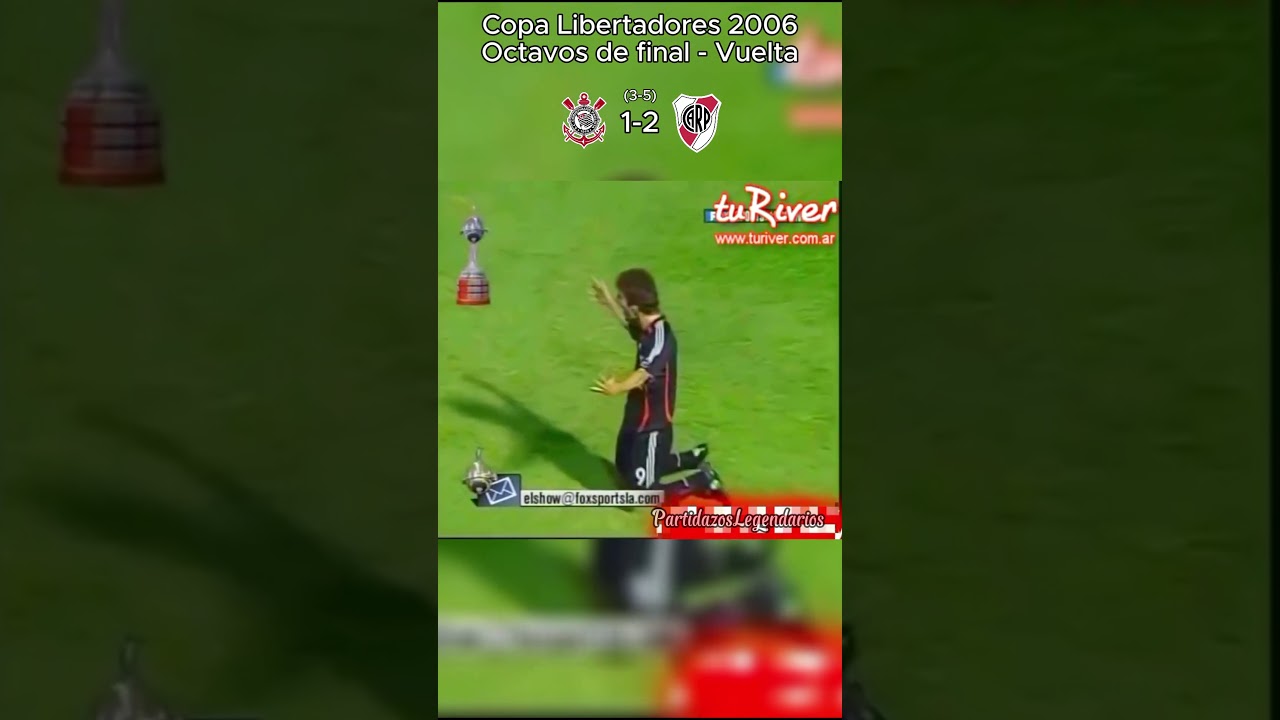 RIVER PLATE VS CORINTHIANS - COPA LIBERTADORES 2006 - #riverplate #futbol #corinthians #fyp #viral