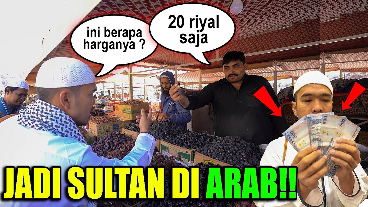 BELANJA PAKE BAHASA INDONESIA DI ARAB SAUDI !!