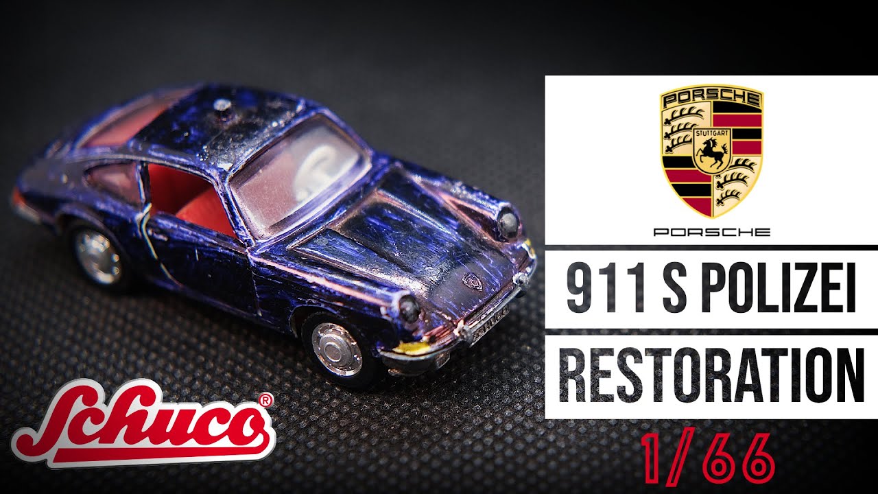 Реставрация SCHUCO Porsche 911 S Police