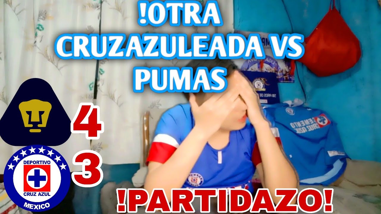 !Se repite la cruzazuleada del 2020!/De no creerce/reacción pumas 4-3 cruz azul