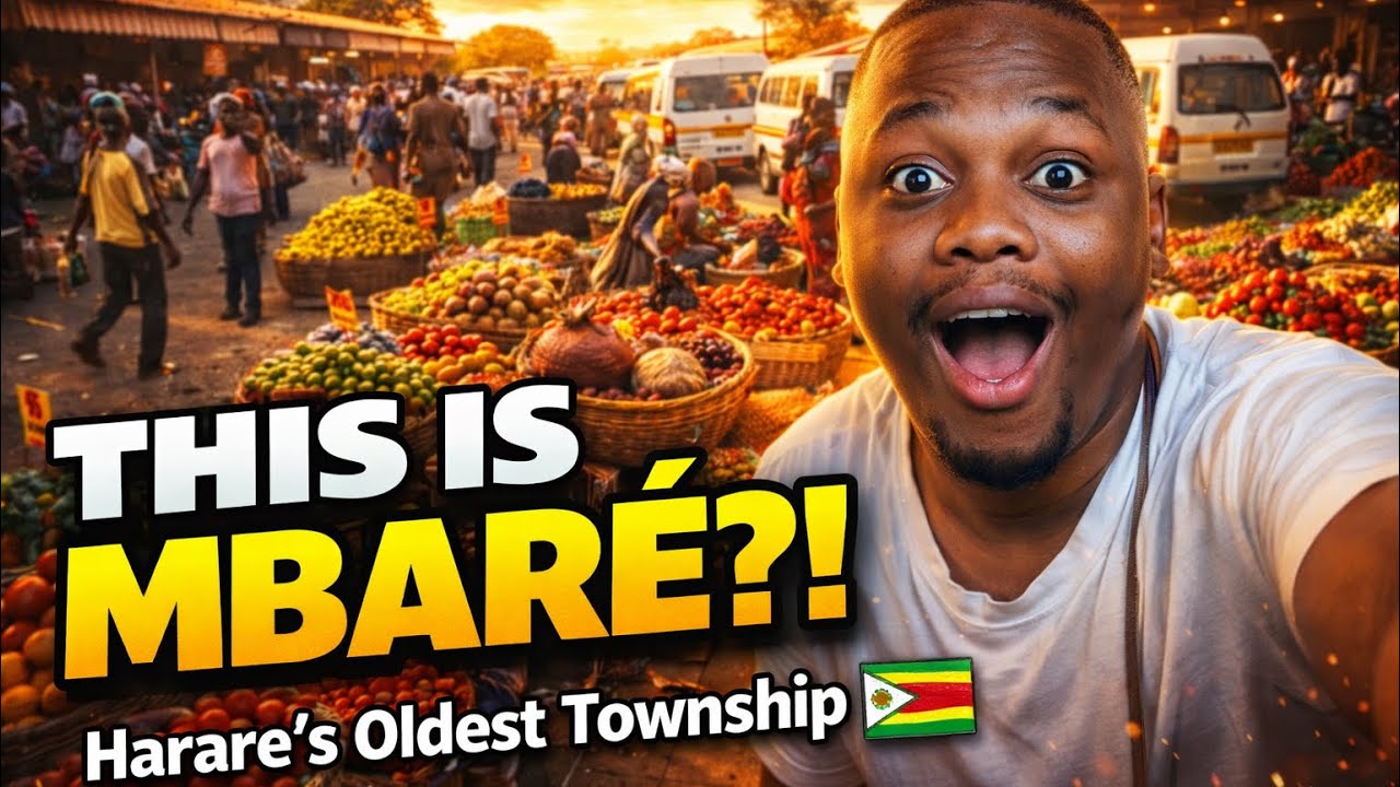 A Day in Mbare 🇿🇼 | Harare’s Oldest Township, Mbare Musika Market & The Roots of Zim Celebrities