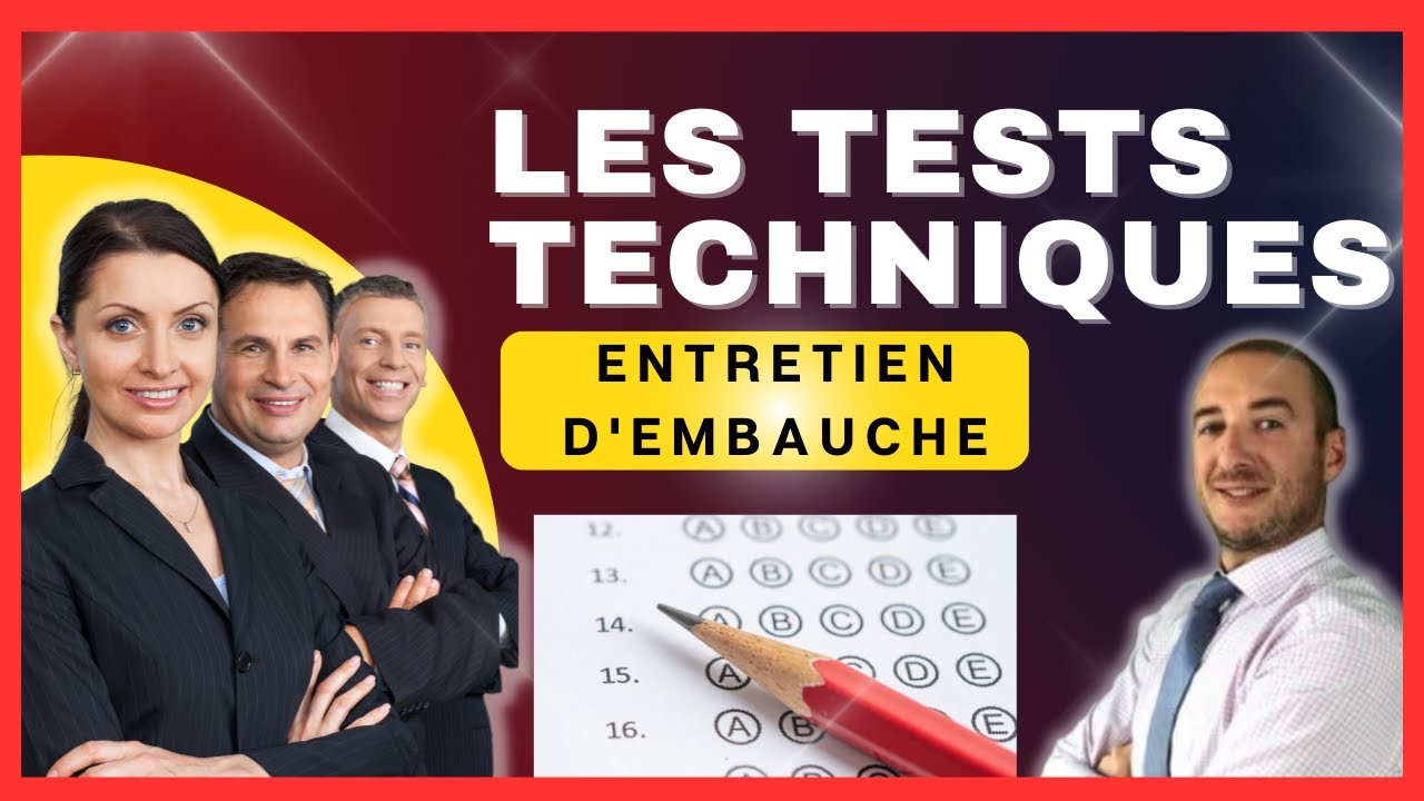 LES TESTS EN ENTRETIEN D'EMBAUCHE✅
