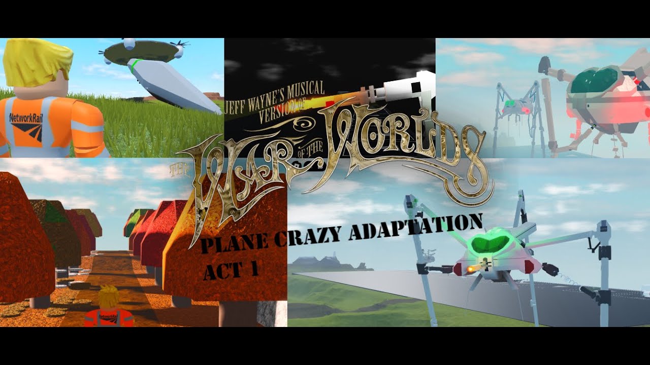 The War of the Worlds in Plane Crazy Act 1