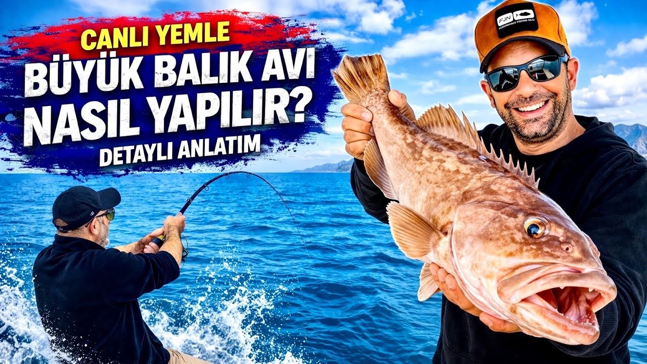 Dev Balıkların Korkulu Rüyası: Canlı Yem Taktiği  DETAYLI ANLATIM