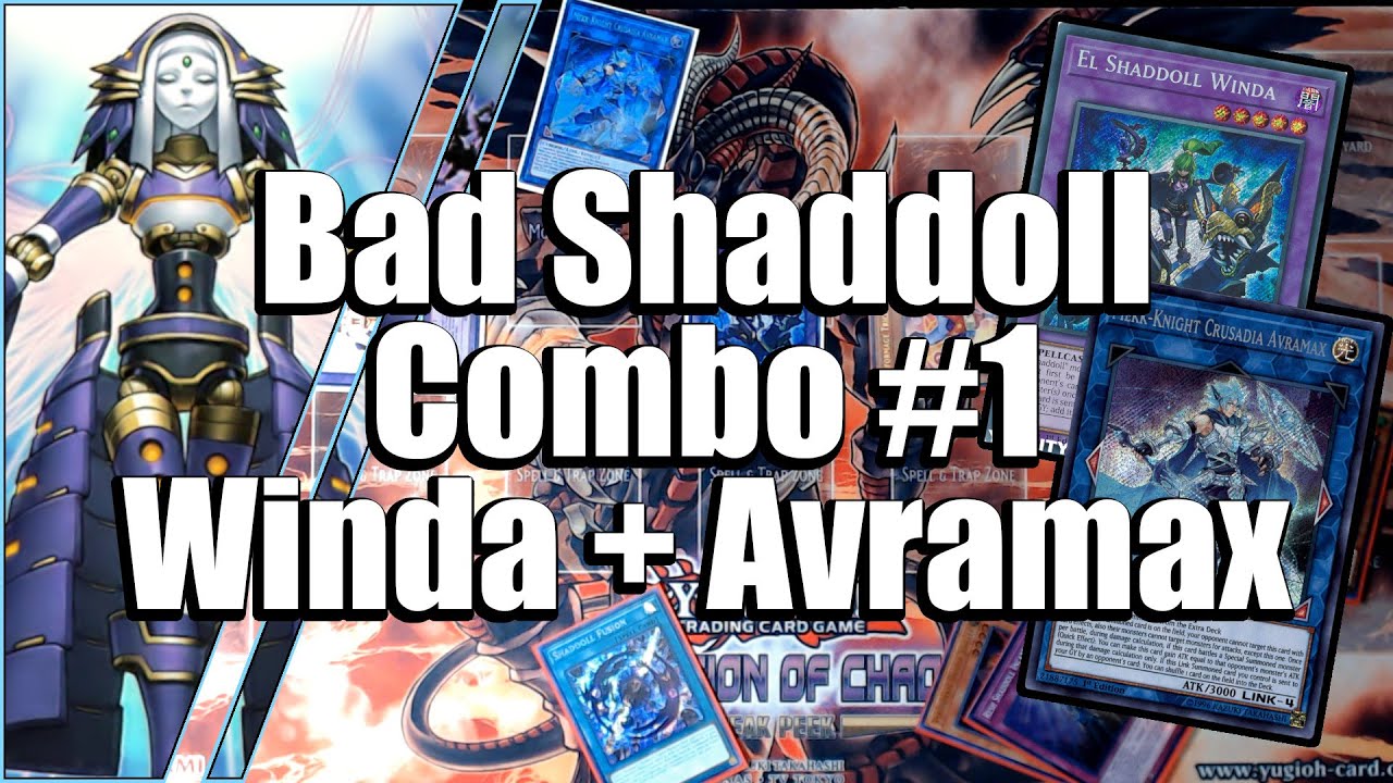 Bad Shaddoll Combo #1 | Avramax + Winda | Shaddoll Showdown | Yu-Gi-Oh!