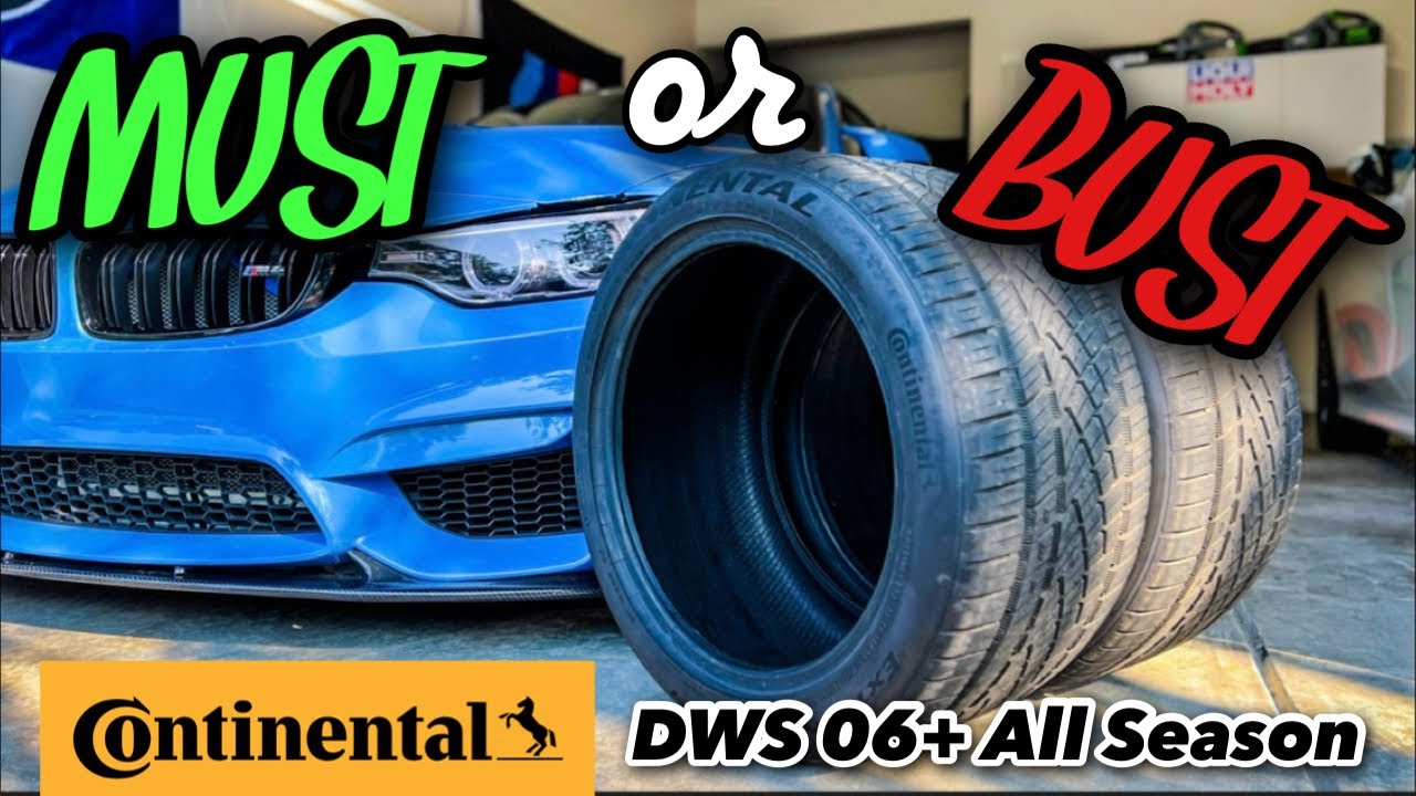CAN Continental DWS 06+ AS tires HANDLE 500+ HP??