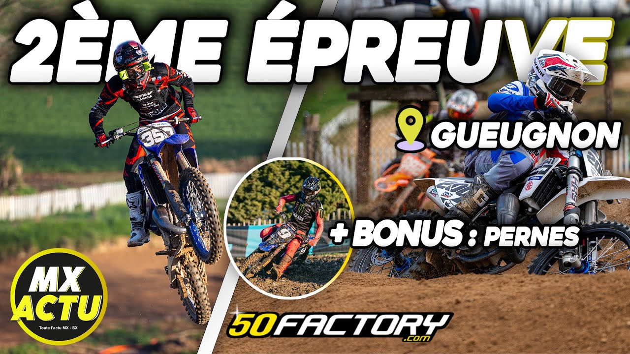 #3 MOTOCROSS GUEUGNON 2025 - PISTE AU TOP POUR LES ESPOIRS 85 ET JUNIORS /+ PERNES LES FONTAINES 🇫🇷🔥