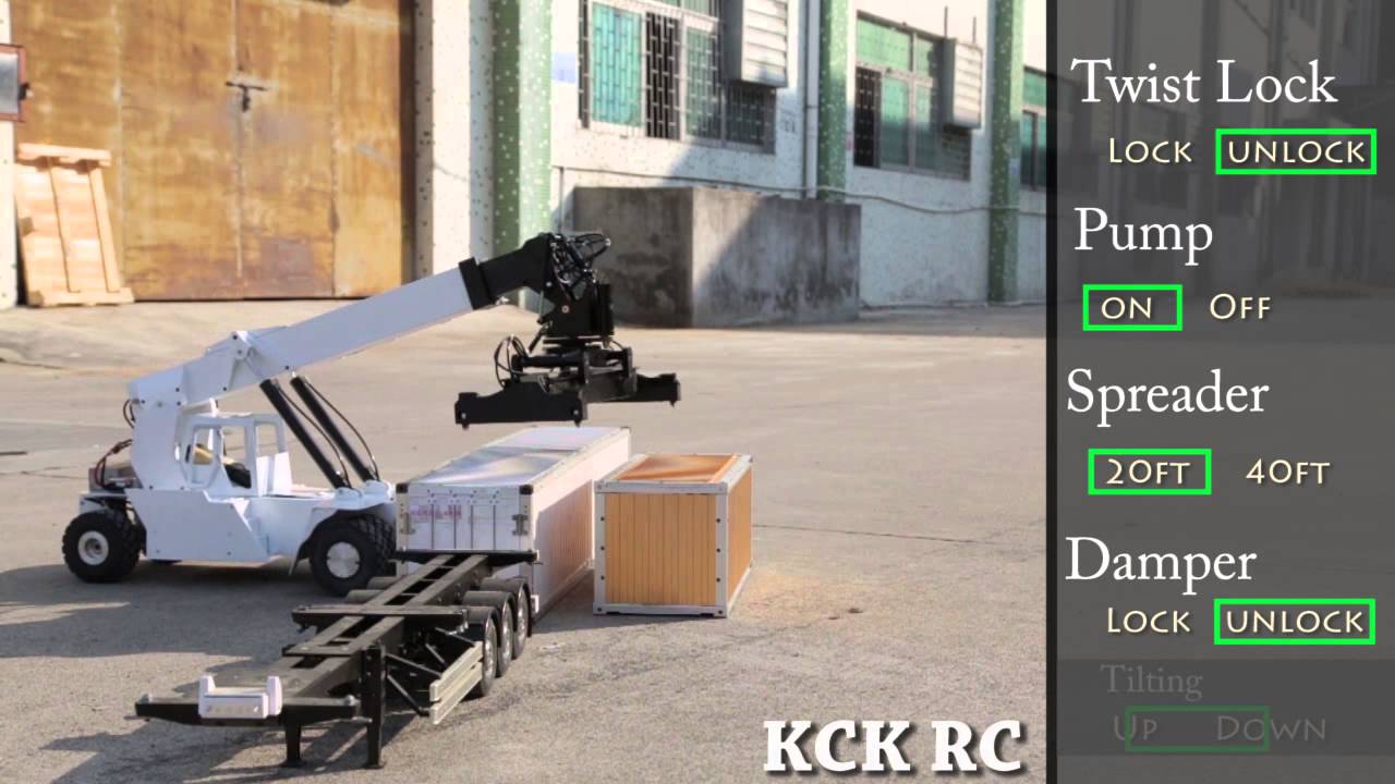 RC Reach Stacker 1:14 Prototype 2nd