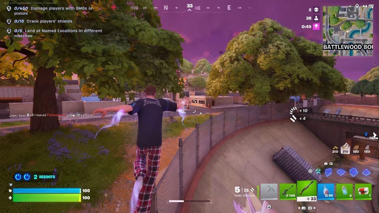 Fortnite trying the icon skin clix