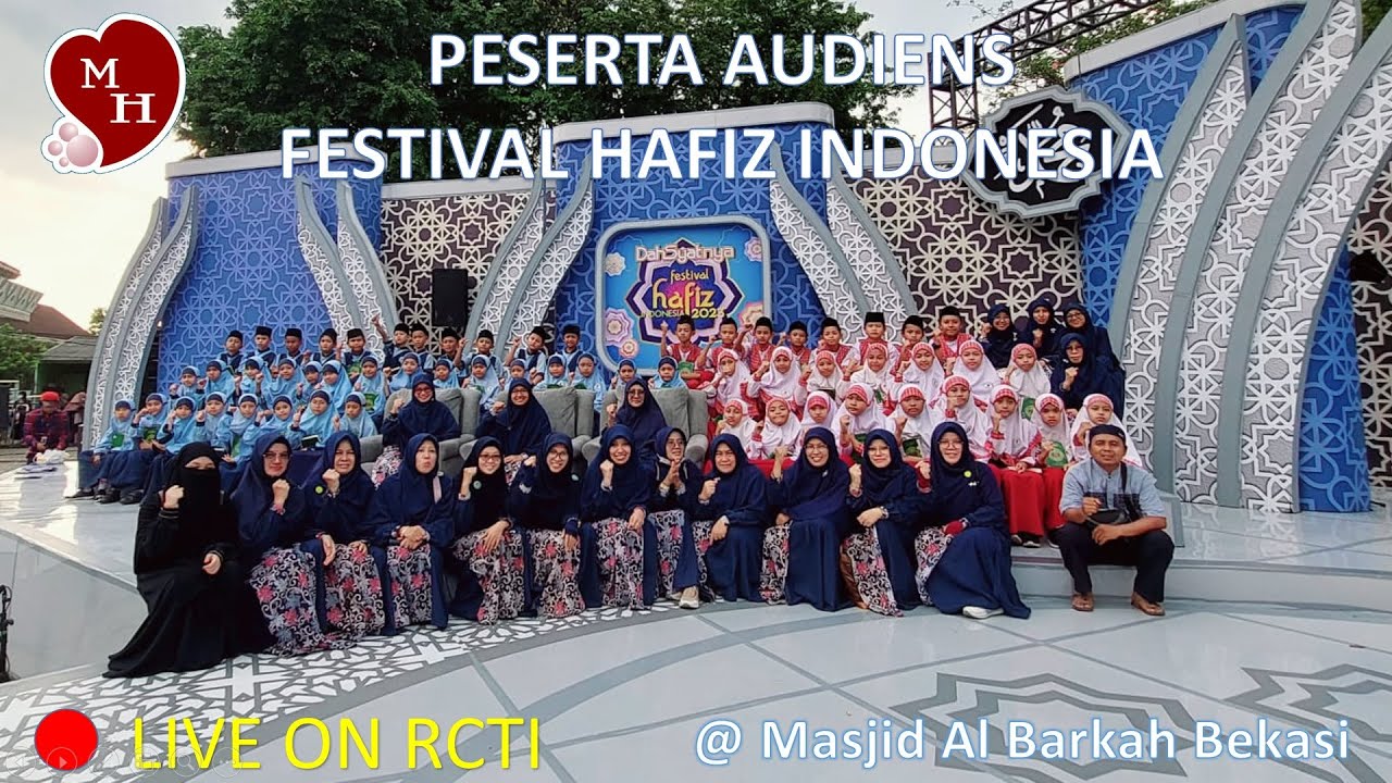 Ketika Nama Sekolah & Siswa SDIT MUTIARA HATI  on Stage Live RCTI pada Festival Hafiz Indonesia
