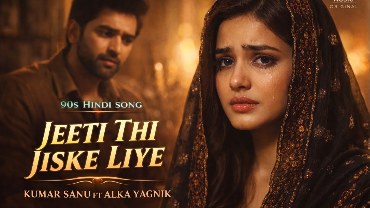 Jeeti Thi Jiske Liye | Kumar Sanu ft Alka Yagink Tribute | Emotional Hindi Song | Black Music 