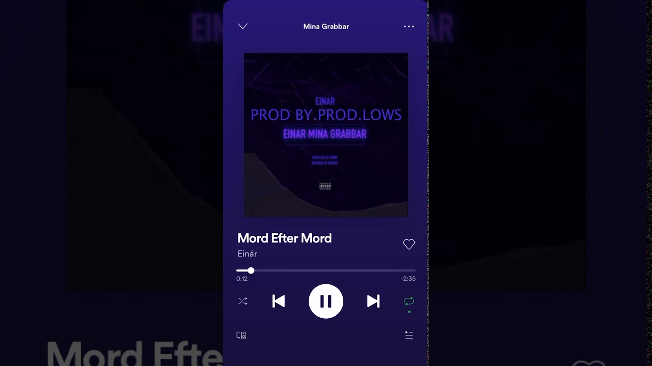 Mord efter mord (Einar album) osl&auml;ppt