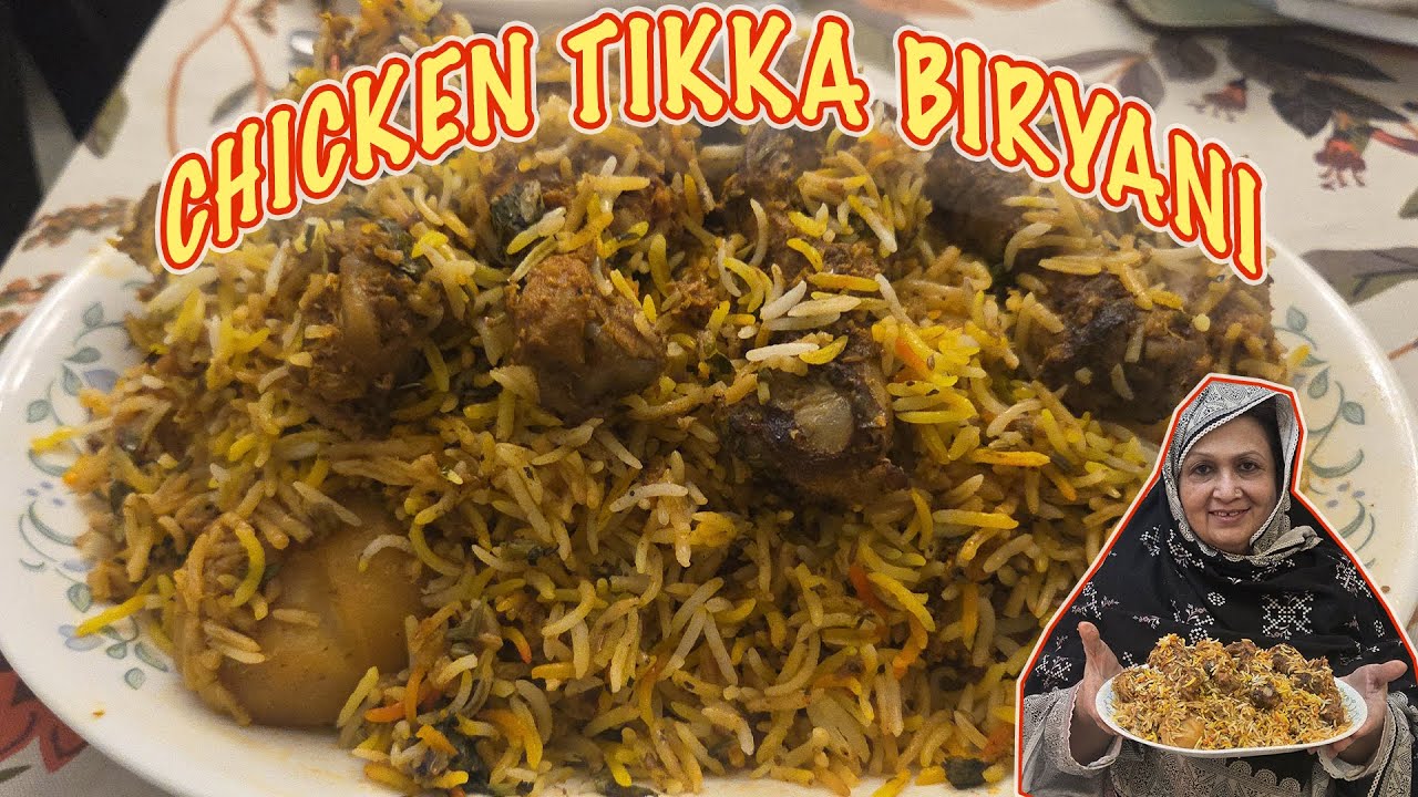 Chicken Tikka Biryani. Easy and Delicious Recipe in Urdu and Hindi #shahnazkapakwan