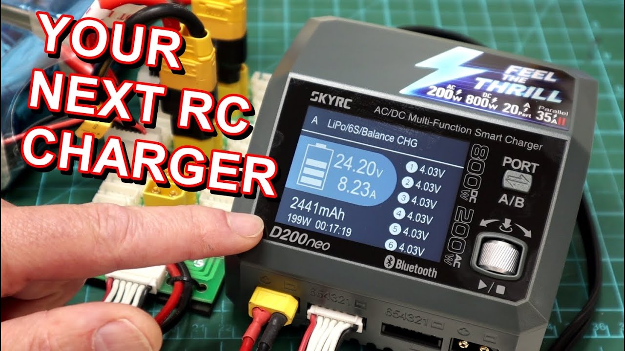 SkyRC D200neo RC Charger Review - Impressive Versatility & Value!