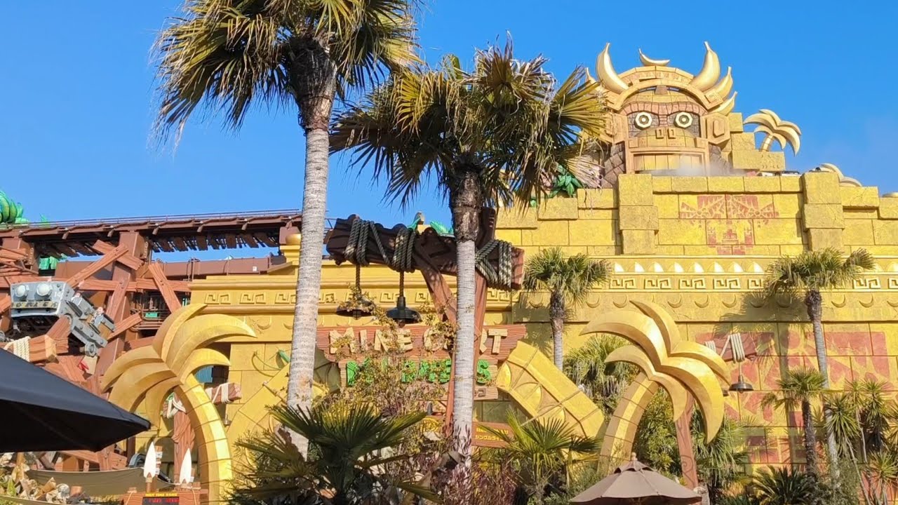 ユニバーサル・スタジオ・ジャパン(USJ) スーパー・ニンテンドー・ワールド ドンキーコング・カントリーキューラインツアー/走行集/ドンキーコングのクレイジー・トロッコ