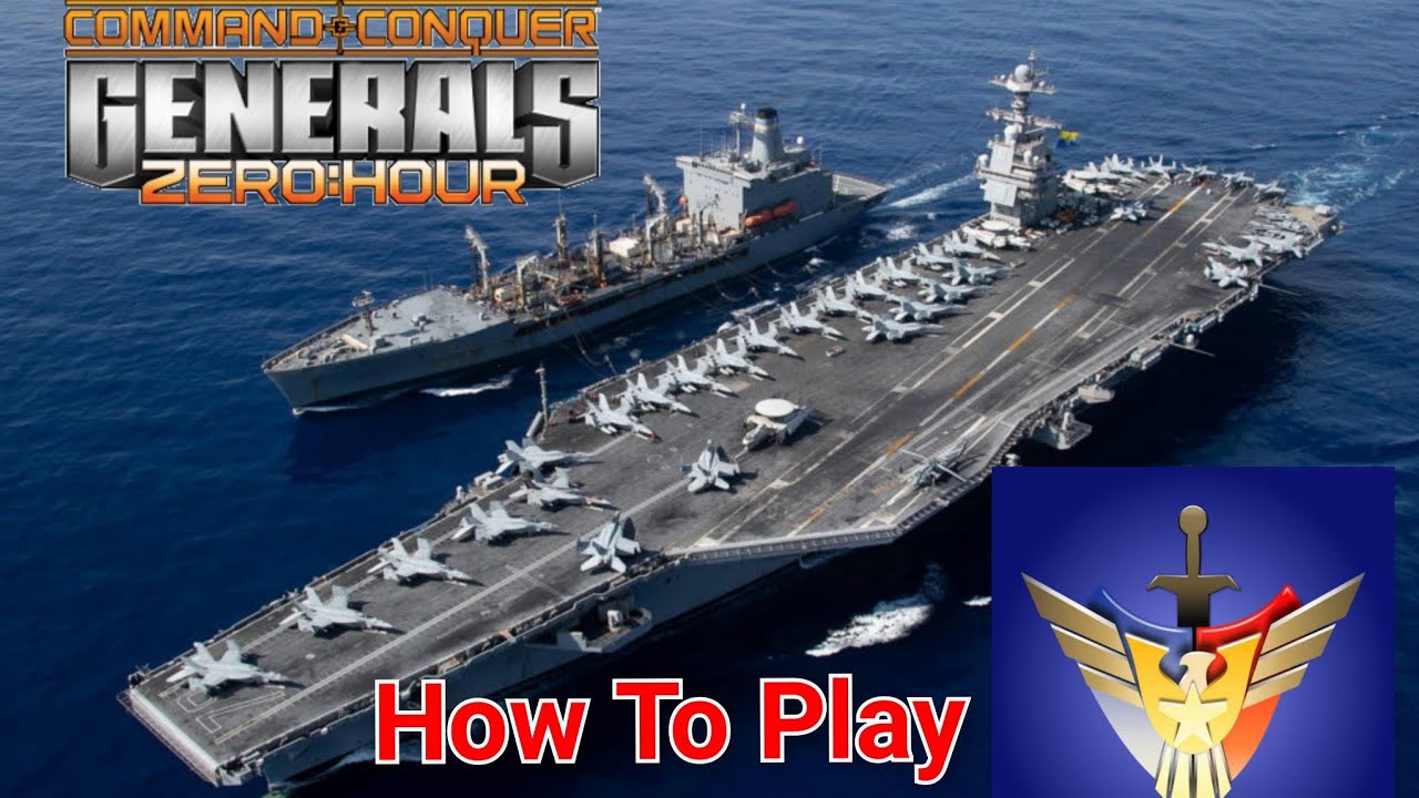 C&C Generals: Zero Hour - Кампания США - Сложный уровень сложности