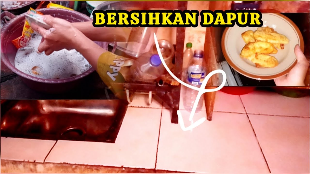 Bersihkan Dapur | Lanjut Goreng Pisang di Siang Hari 🍌@Runah2026 