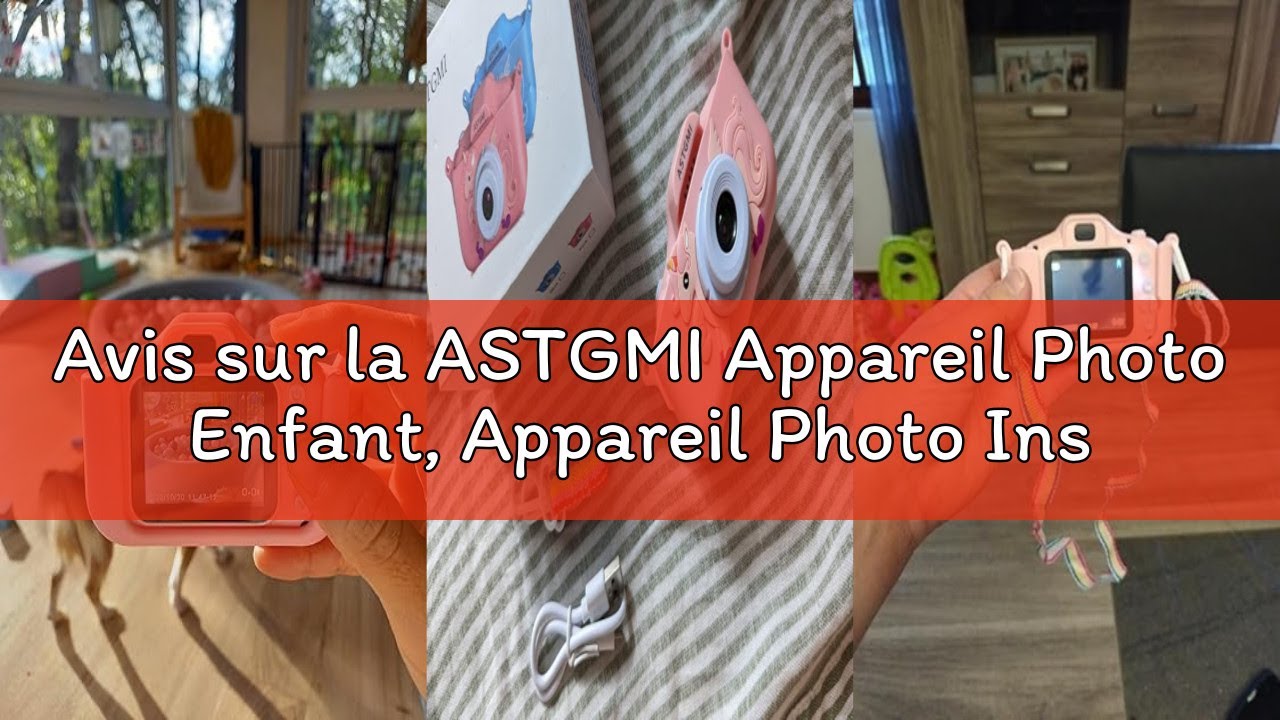 Avis sur la ASTGMI Appareil Photo Enfant, Appareil Photo Instantané 2.4