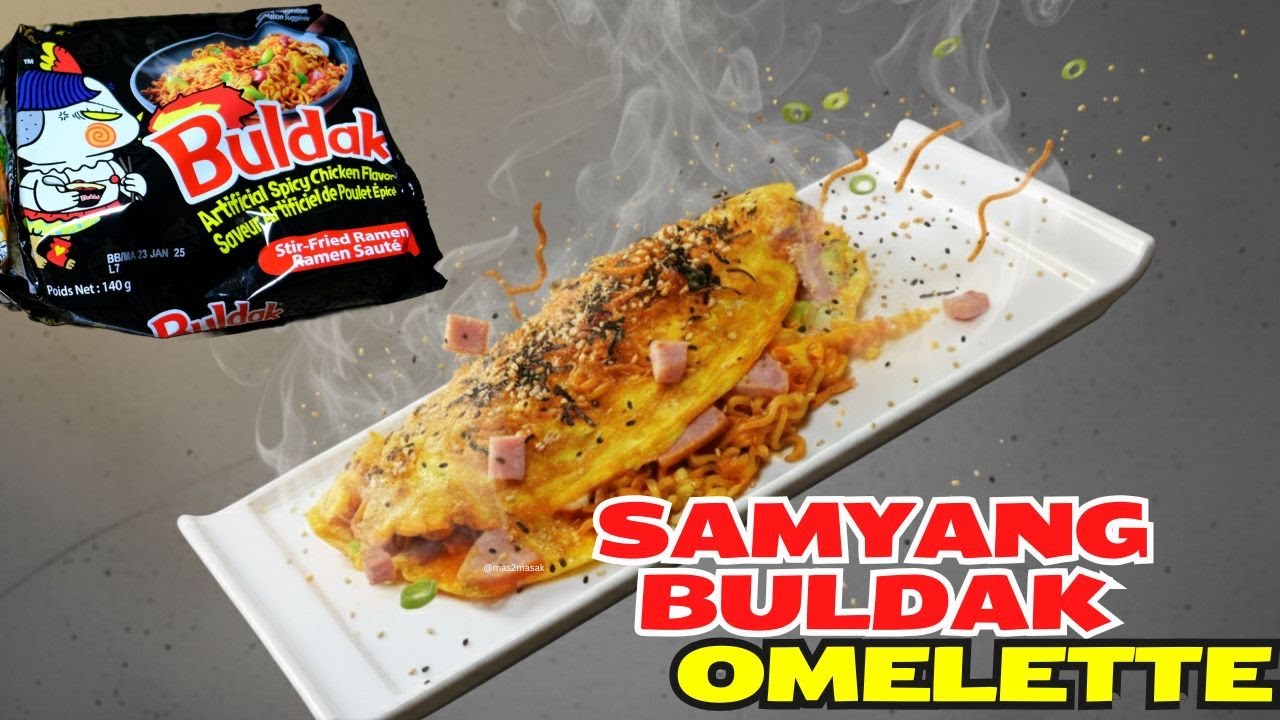 Must Try!! Samyang BULDAK Omelette