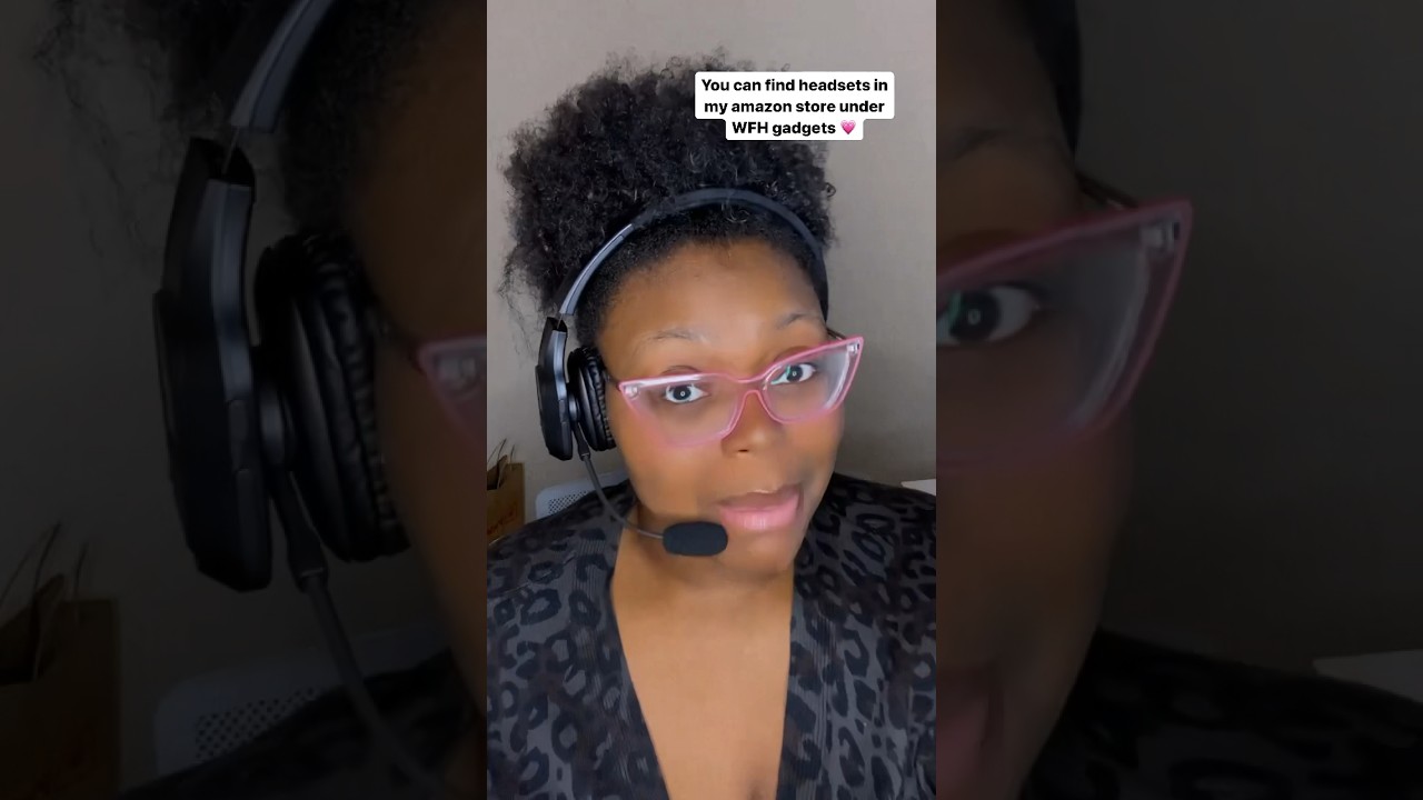 BEST HEADSETS FOR WFH / SAHM 💗 #workfromhome #wfh #sahmlife #noisecancelingheadphones #amazonfinds