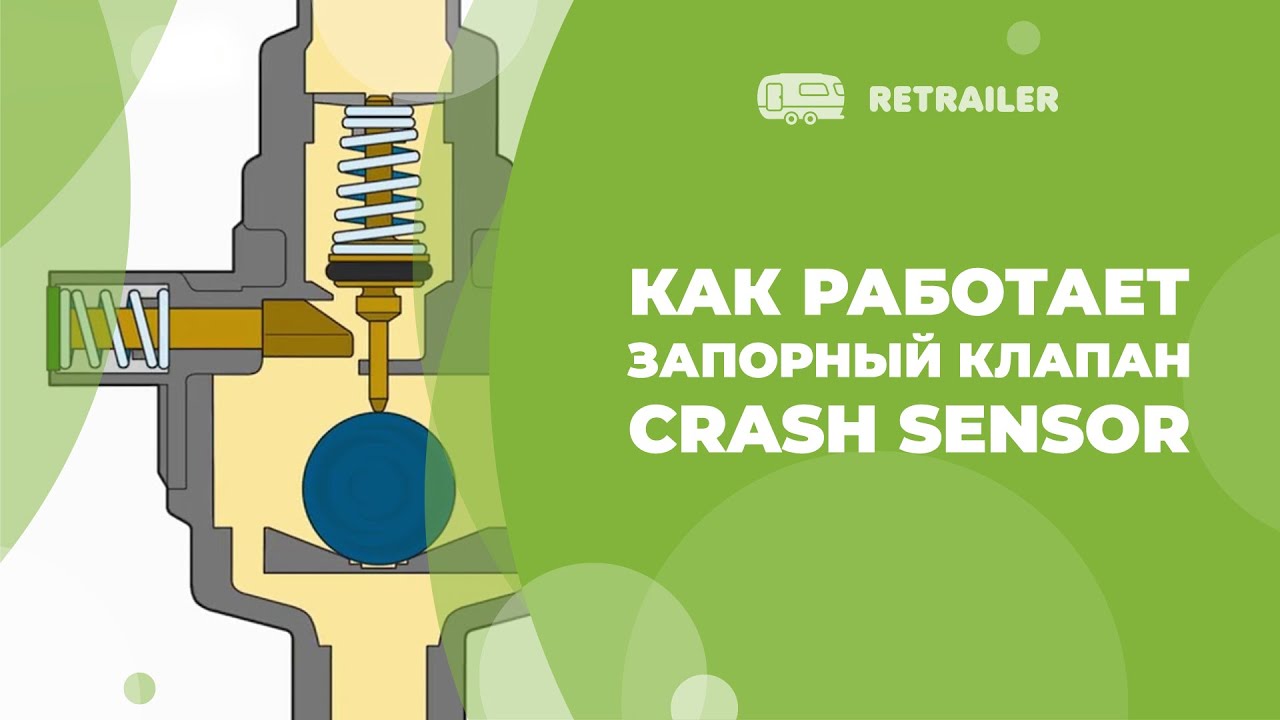 Как работает запорный клапан (crash sensor) на редукторах GOK Caramatic Drive