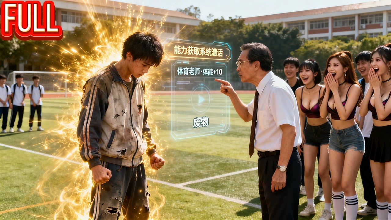 MutiSUB🔥瘦弱学生觉醒系统成&ldquo;职业运动员&rdquo;💥不仅获取力量还觉醒&ldquo;炒股&rdquo;等优质属性，步步升天人生逆转成首富，复仇敌人踩在脚下！