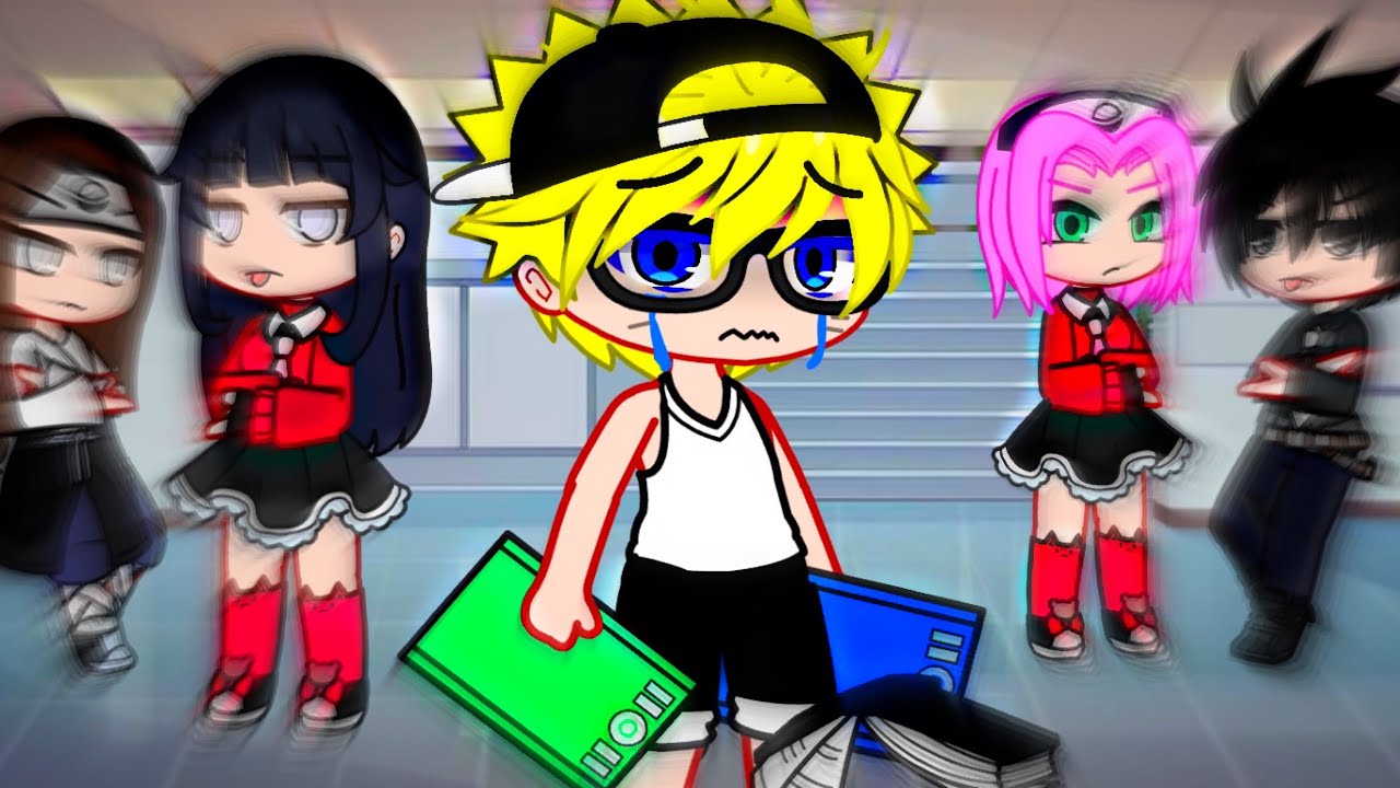 Everyone thought he’s a NERD until… || Naruto meme || Gacha Club