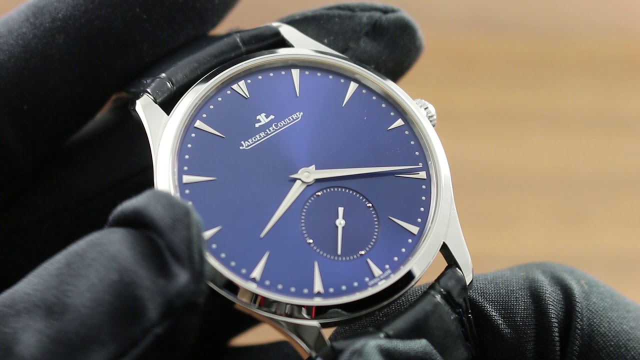 Jaeger-LeCoultre Master Ultra Thin Small Second 1358480 Функции и уход
