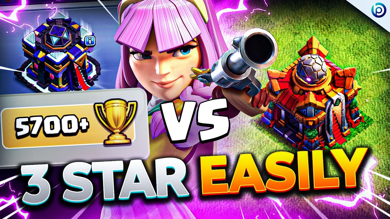 TH15 DOMINATES Legend League at 5700 CUPS with QUEEN CHARGE LALO | Legend Attacks Clash of Clans