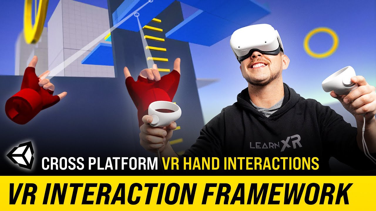 VR Interaction Framework With Hands And Controllers | VR Cross Platform !
