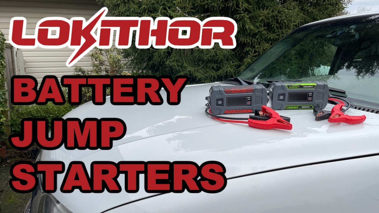 Портативные пусковые устройства Lokithor J401X и J3250 для автомобильных аккумуляторов