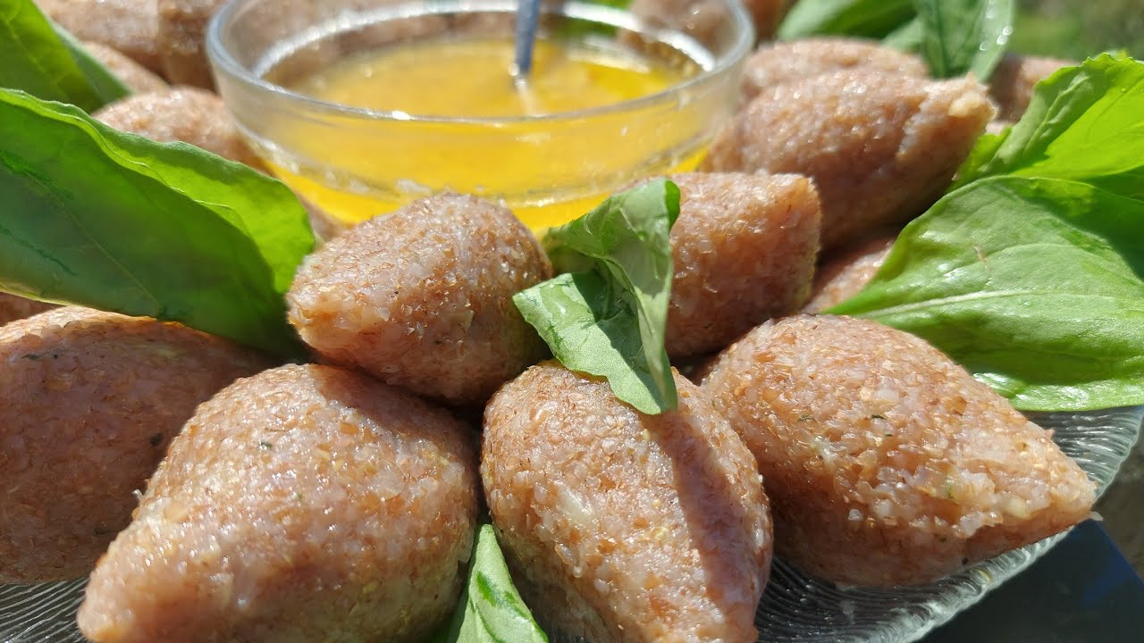 كبة نباتية😋 كبة حيلة😋كبة قاطع. اكلة لبنانية تراثية