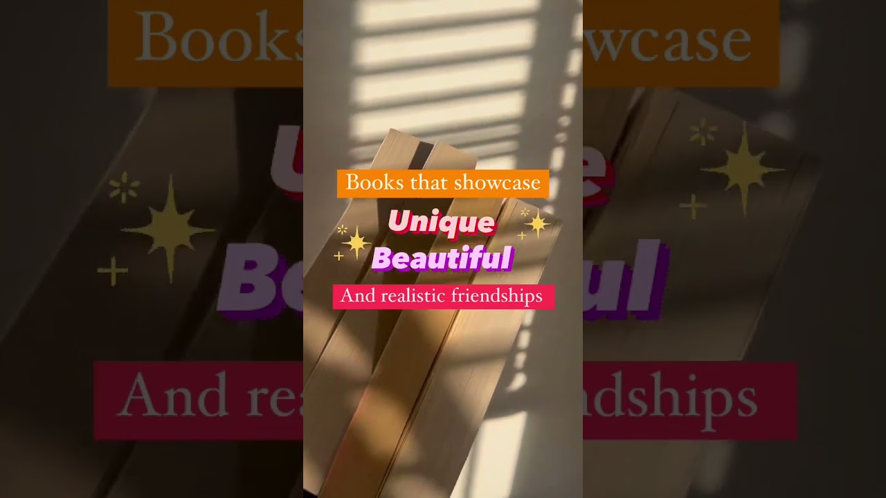 Books about friendship 📚🔖❤️