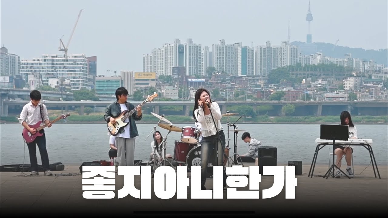 [한강버스킹] 좋지아니한가 - 유다빈밴드 (cover by PUSLE) 250607