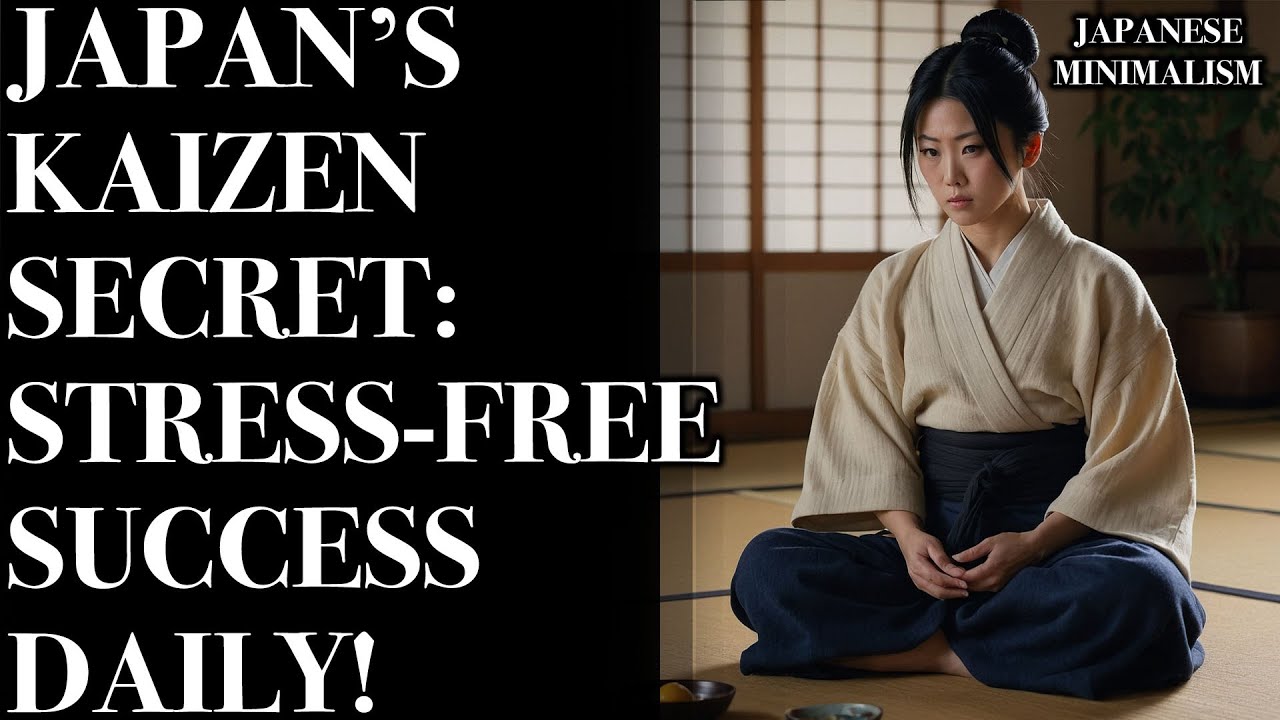 Transform Your Life with Japan’s Kaizen Secret for Stress-Free Success Every Day!