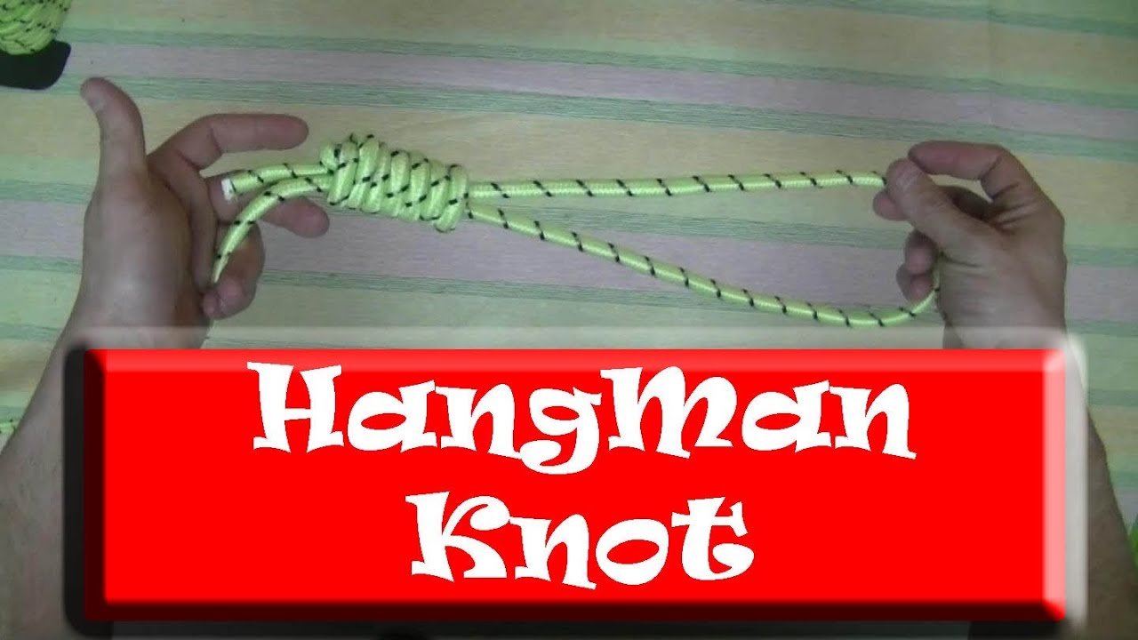 How To Make A Hangman Knot