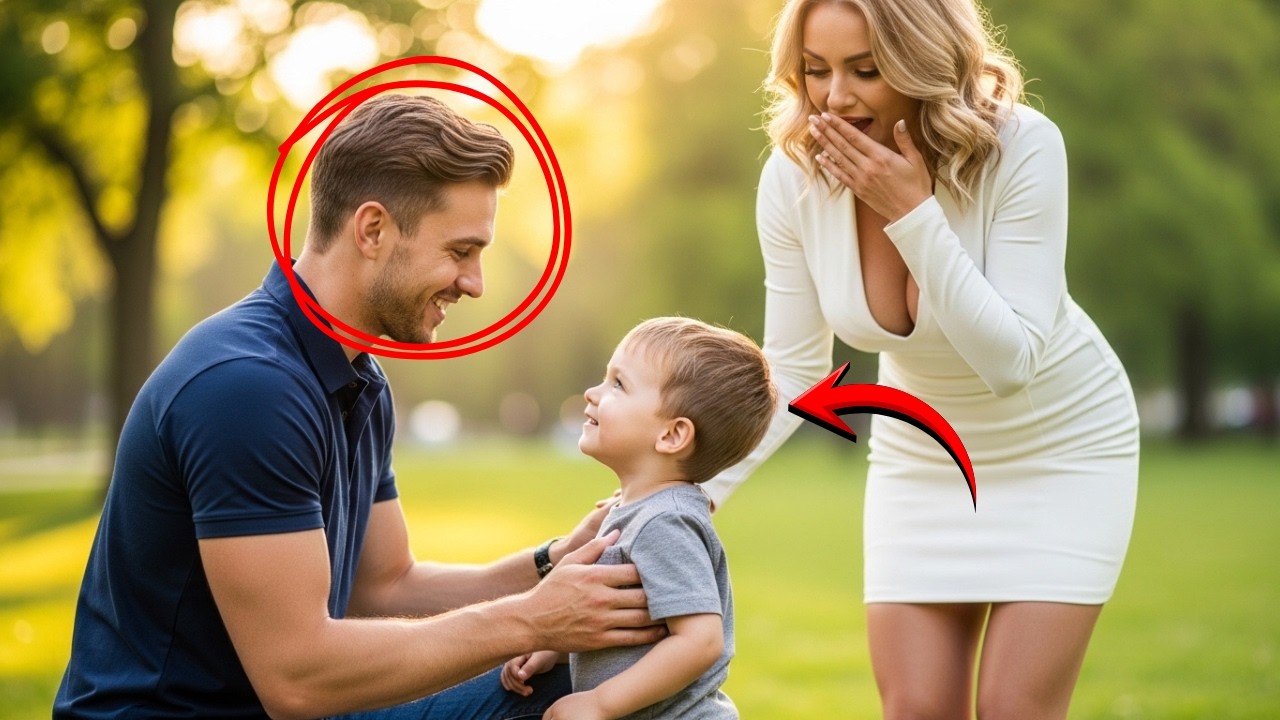 CEO llevó a su hijo silencioso al parque — Ella se quedó en shock cuando un padre soltero lo cambió