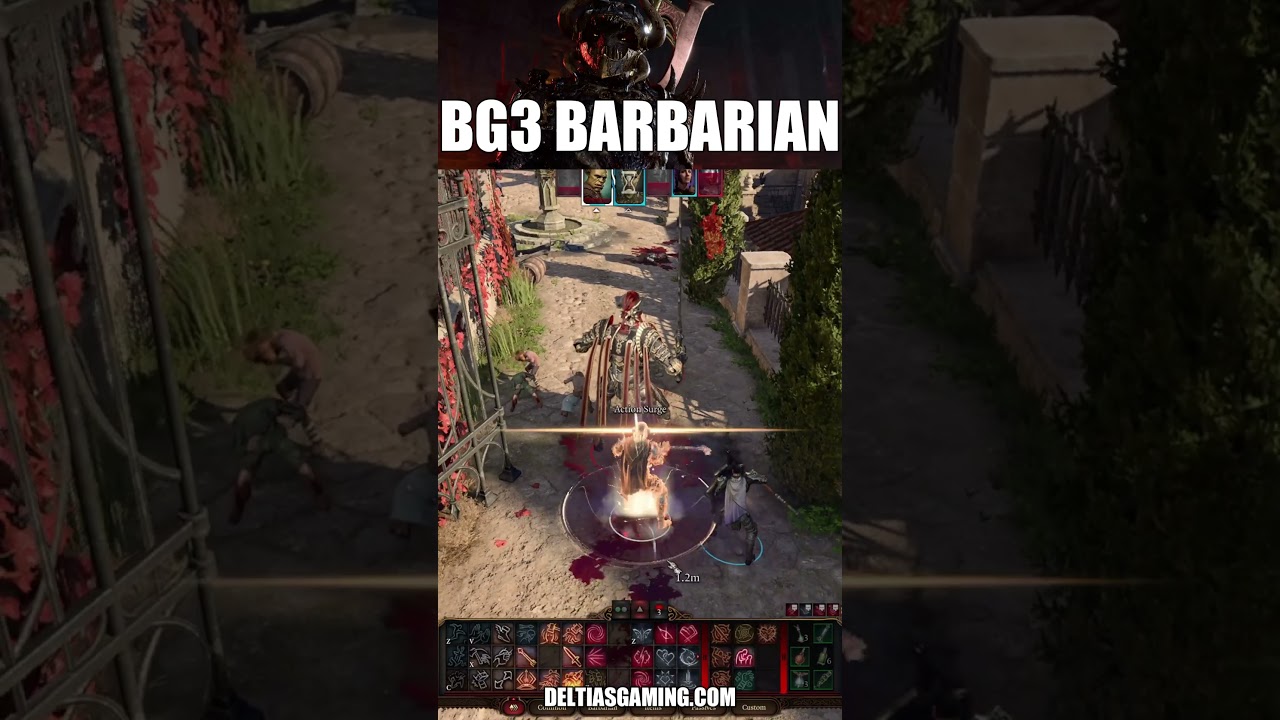 BG3 Best Melee Build: The Barbarian