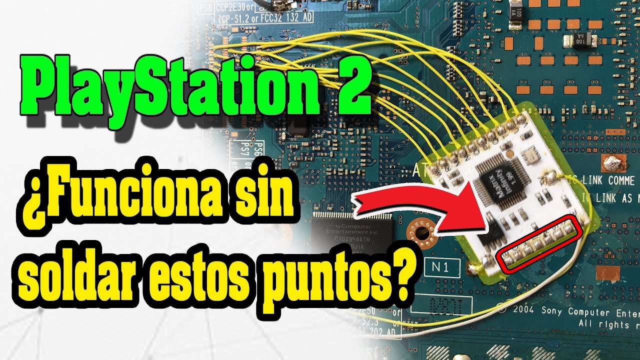 Chip en PlayStation2 Usando menos cables, si es que no los necesitamos.