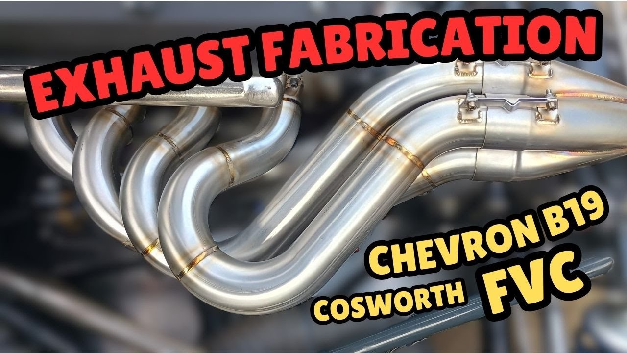 EXHAUST FABRICATION - COSWORTH FVC - CHEVRON B19