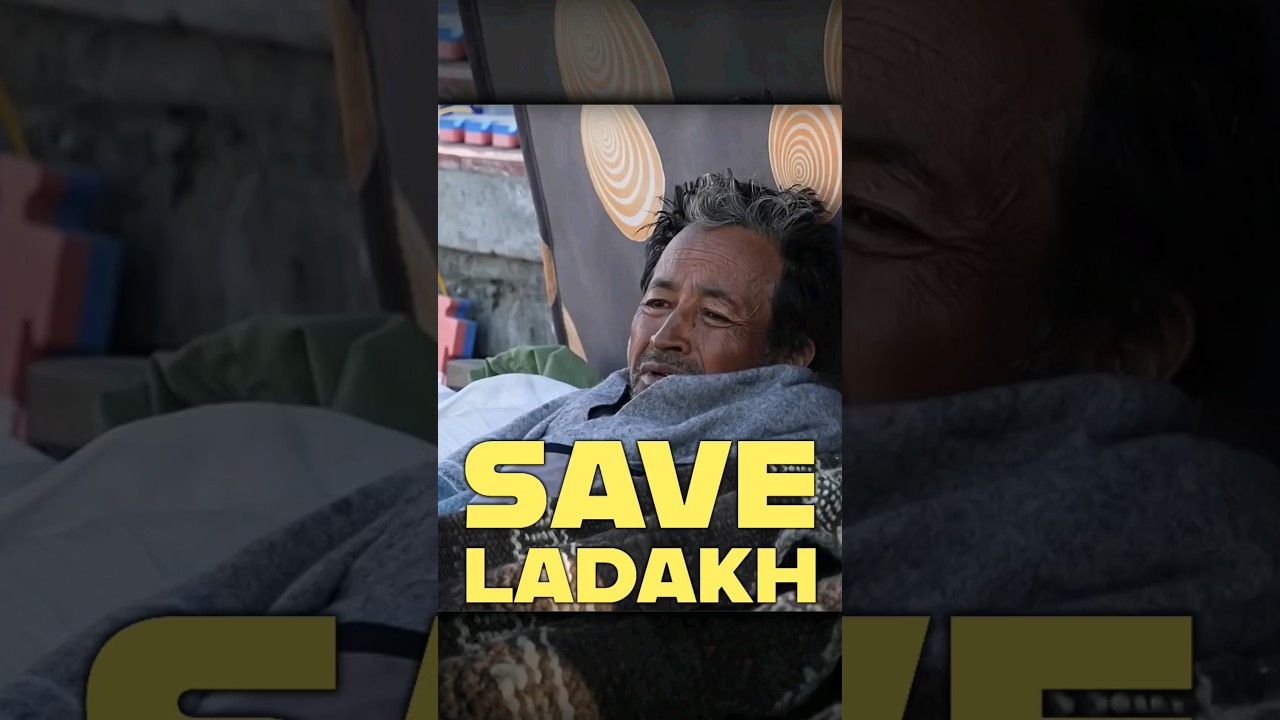 Save Ladakh - Save Himalayas #ladakh #sonamwangchuk #shorts