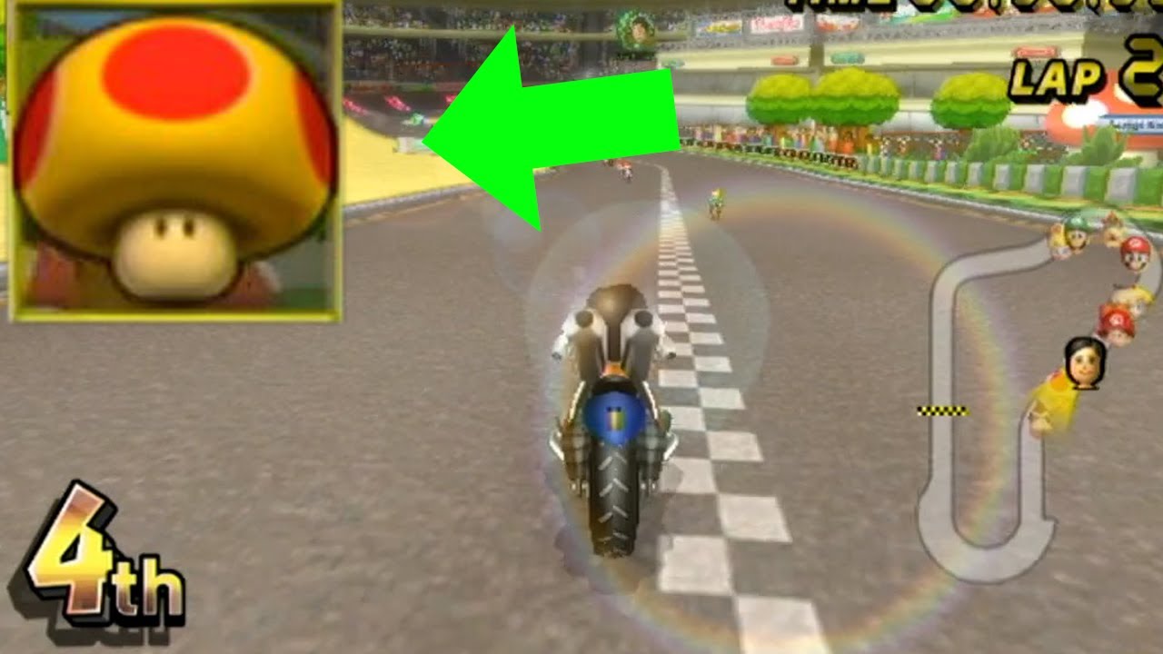 wiiのマリオカートにしかない超大きくなるビックキノコアイテム知ってる？