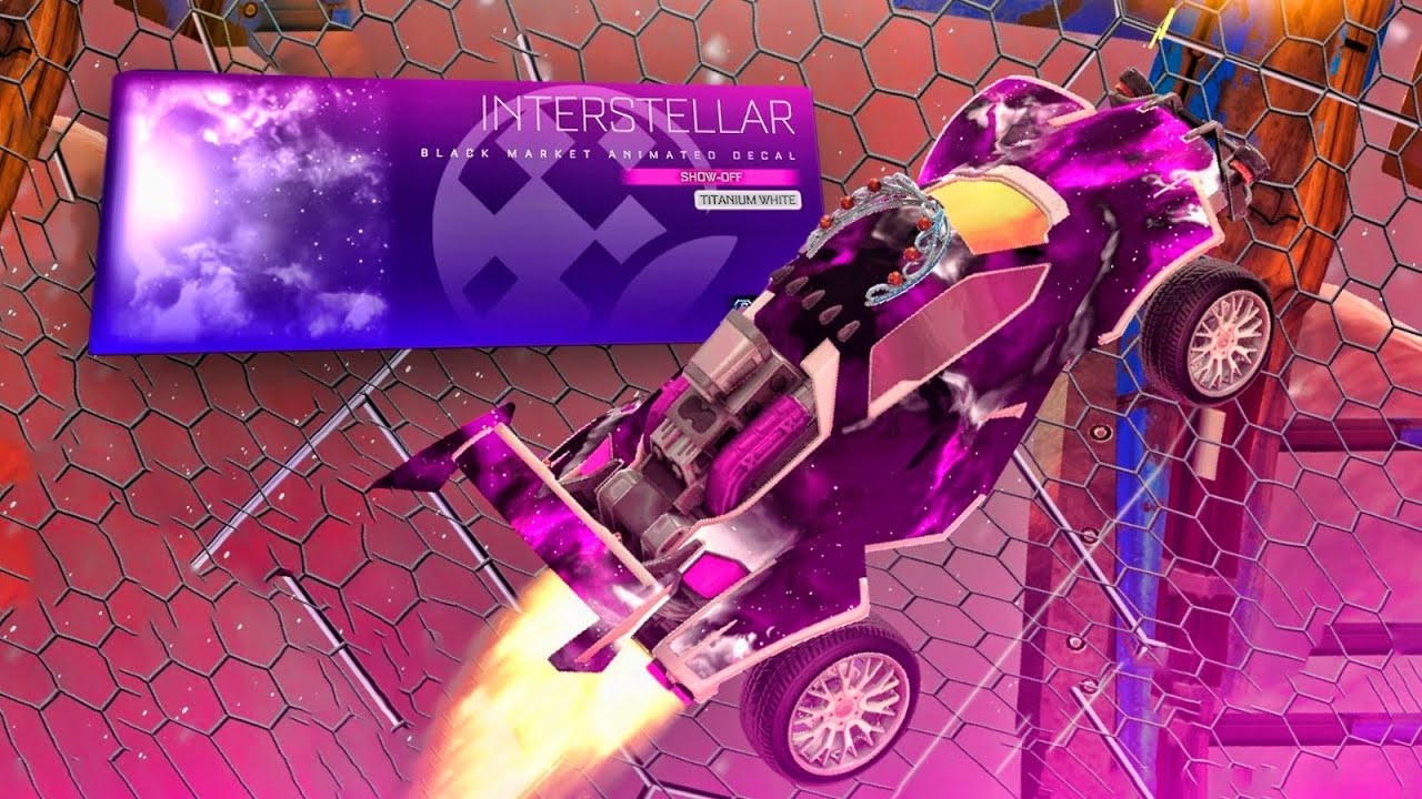 NUEVA INTERSTELLAR TITANIUM WHITE ~ ROCKET LEAGUE