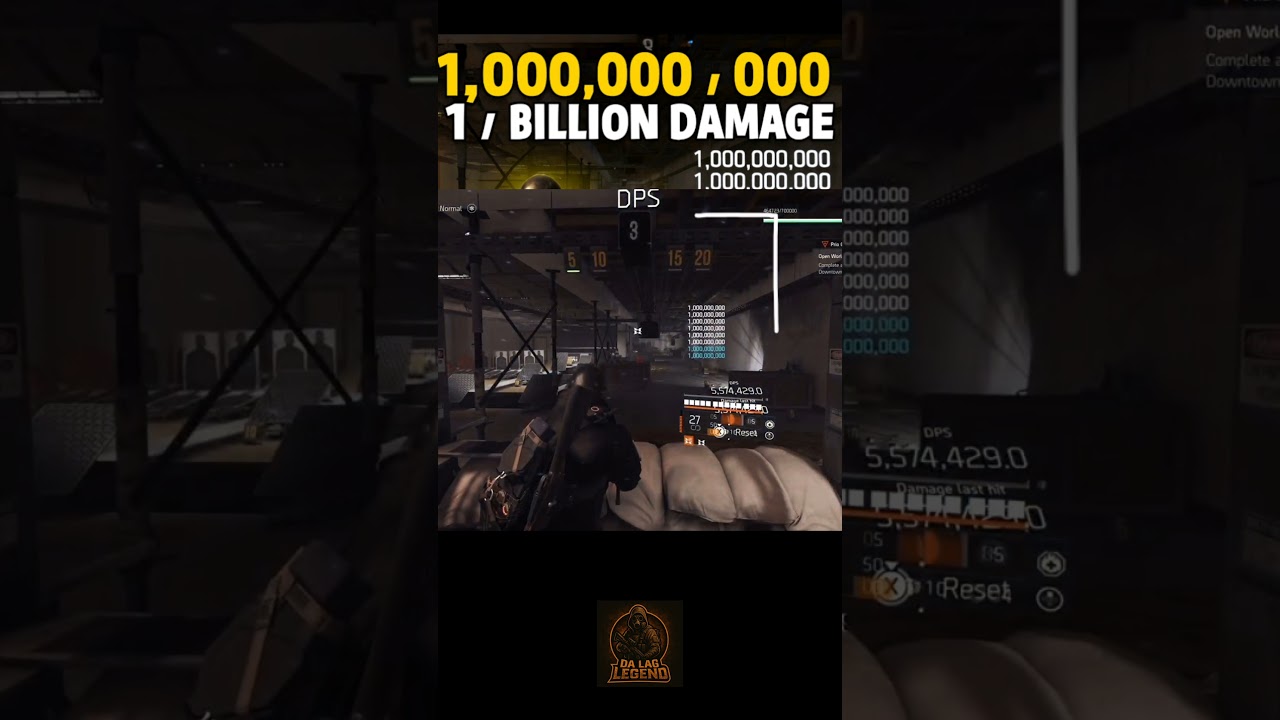 1 BILLION DAMAGE!!! The Division 2 Glitch #thedivision