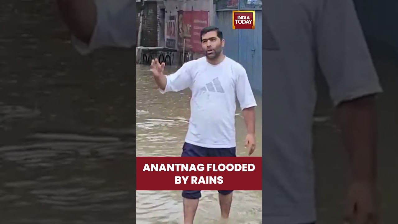 #HeavyRains Submerge #Anantnag | #Floods in #JammuandKashmir Cause Widespread #Waterlogging