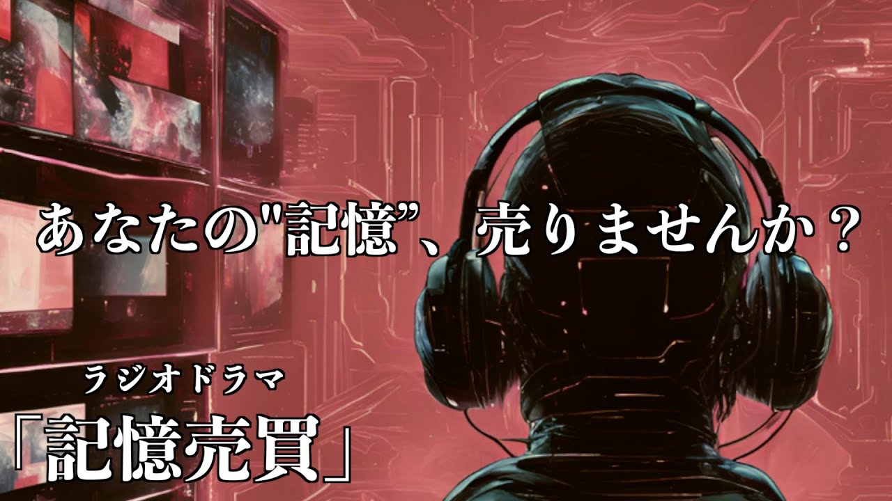 【アニメ】SFラジオドラマ『記憶売買』【紙芝居】